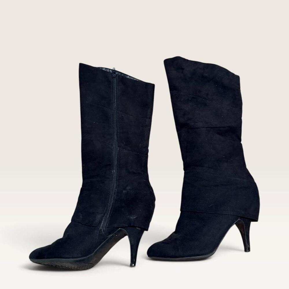 Fergalicious by fergie black suede boots